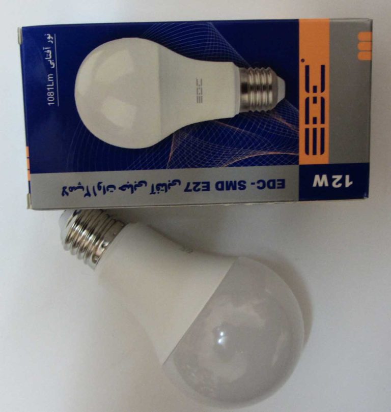 لامپ ال ای دی 12 وات حبابی EDC