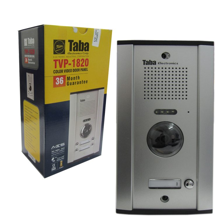 پنل یک واحدی تصویری تابا الکترونیک مدل ثمین TVP-1820