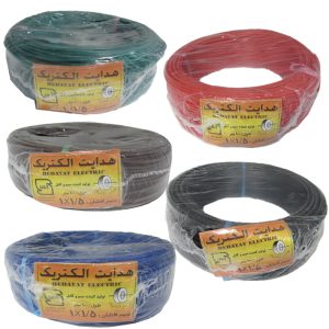 سیم 1.5 افشان هدایت حلقه 100 متری-صنایع روشنایی کیمیا