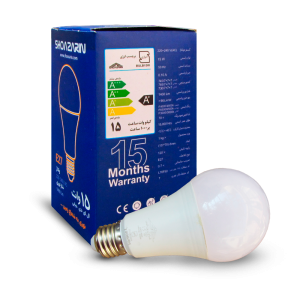 لامپ حبابی 15 وات شعاع زرین