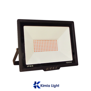 پروژکتور ال ای دی رنگی 100 وات مودی _صنایع روشنایی کیمیا