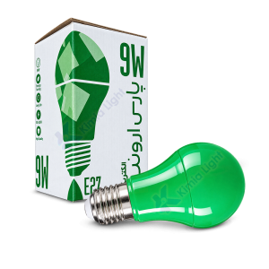 لامپ 9 وات رنگی پارس اروند